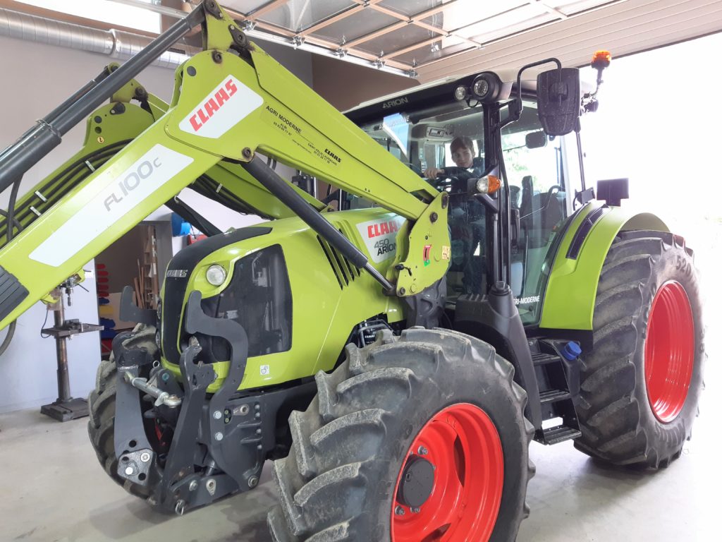 Découverte cabine tracteur